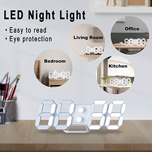 EDUP Home 3D LED Desk Alarm Clock