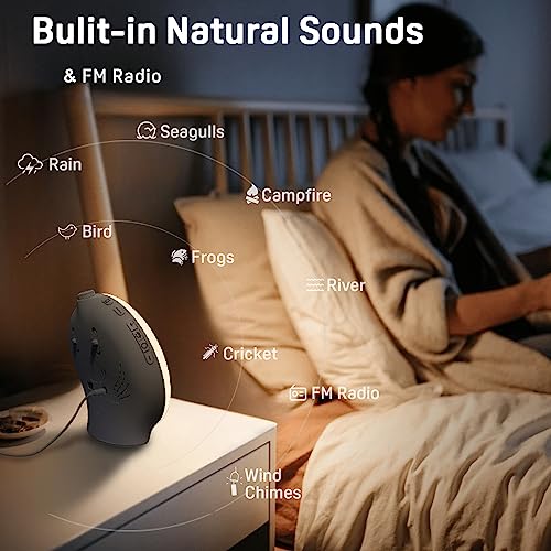 Sunrise Alarm Clock for Kids with Sleep Aid