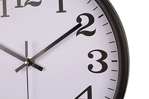 Modern Silent Wall Clock for Home Living Room Decor