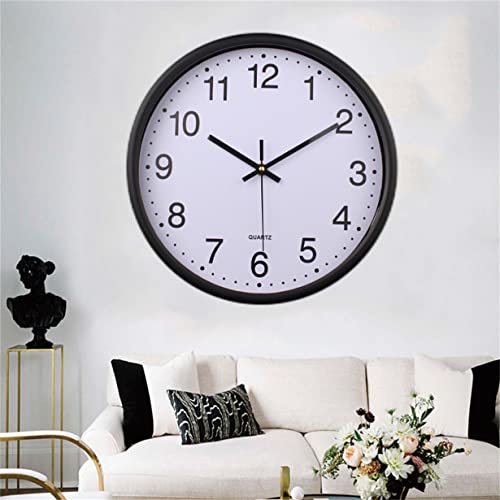 Modern Silent Wall Clock for Home Living Room Decor