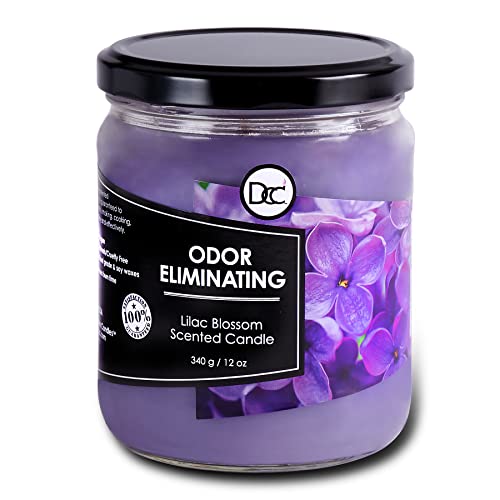 Lilac Blossom Highly Fragranced Candle - Long Burn Time