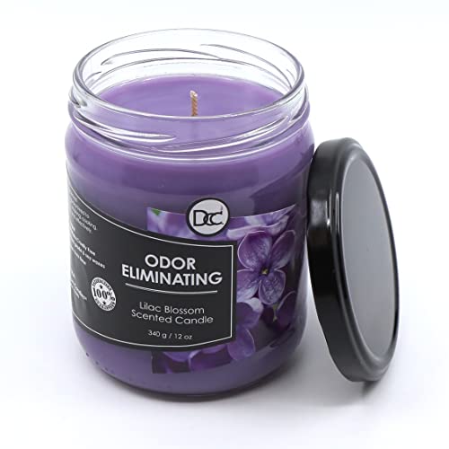 Lilac Blossom Highly Fragranced Candle - Long Burn Time