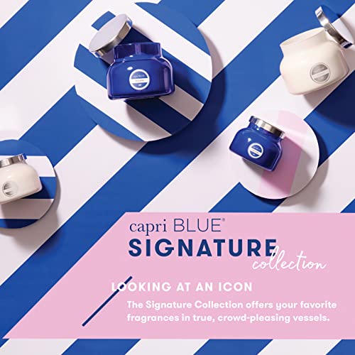 Capri Blue Volcano Scented Candle with Glass Holder