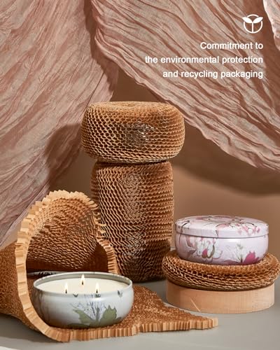 Citrus & Sage 3-Wick Soy Candle, Stress Relief