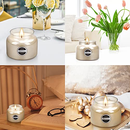 Luxury Lavender Soy Candles in Gift Box, Aromatherapy