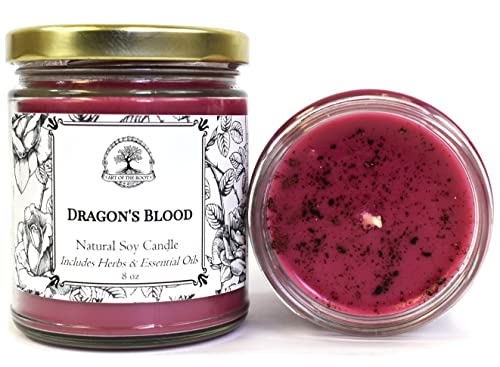 Dragons Blood Soy Candle | Essential Oils | Rituals