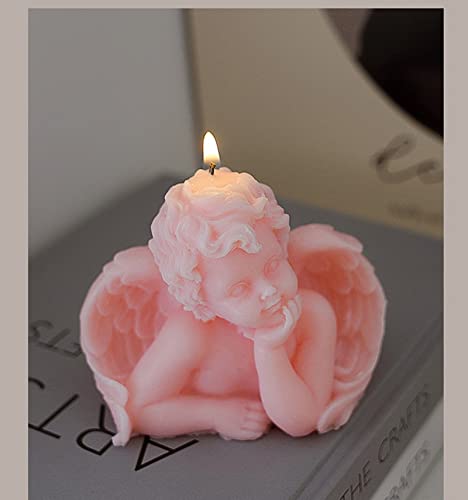 Handmade Angel Aesthetic Scented Soy Wax Decorative Candle