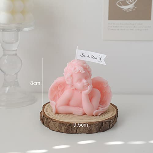 Handmade Angel Aesthetic Scented Soy Wax Decorative Candle