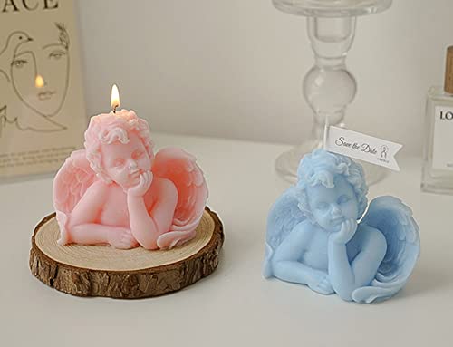 Handmade Angel Aesthetic Scented Soy Wax Decorative Candle