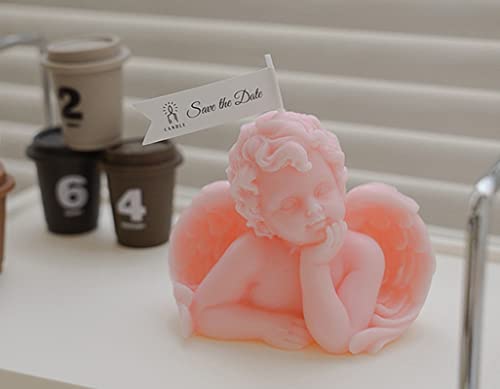 Handmade Angel Aesthetic Scented Soy Wax Decorative Candle