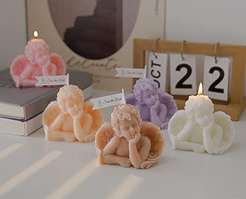 Handmade Angel Aesthetic Scented Soy Wax Decorative Candle