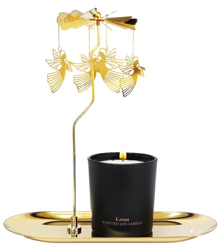 Rotating Scented Angel Candle - Perfect Gift Idea
