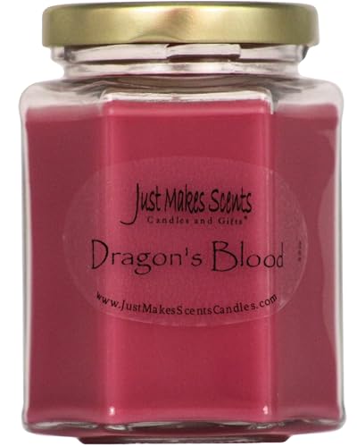 Dragon's Blood Scent Blended Soy Candle by Just Makes Scents