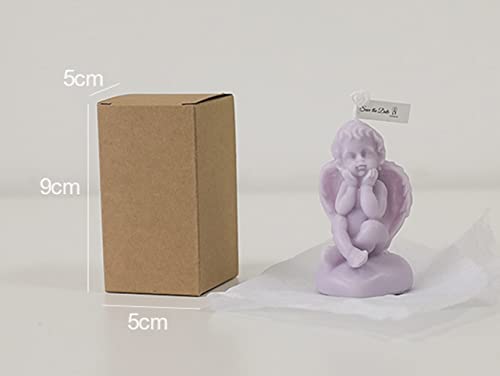 Handmade Angel-Shaped Aroma Soy Candle for Home Decor