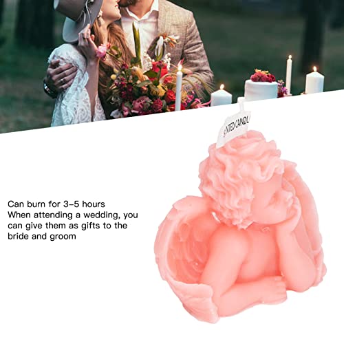 Handmade Vegan Angel Candle for Beautiful Home Decor