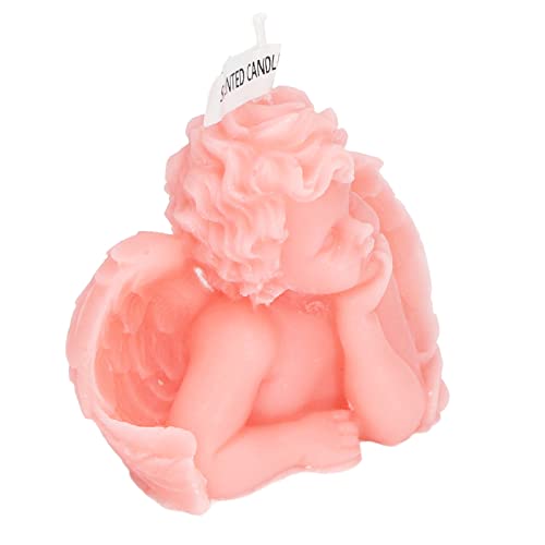 Handmade Vegan Angel Candle for Beautiful Home Decor