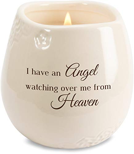 Heavenly Guardian 8 oz Soy Candle in Ceramic Vessel
