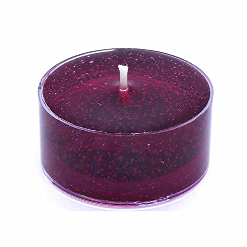 Dragon's Blood Scented Gel Tea Lights - 4 Pack
