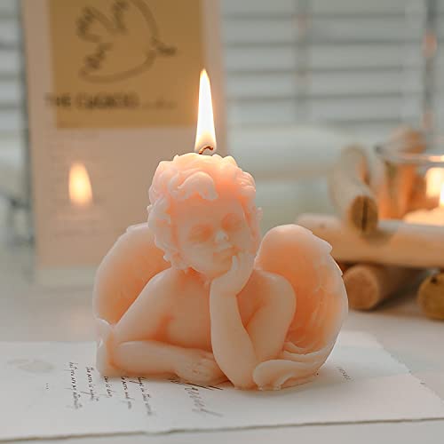Handmade Angel Shaped Scented Aroma Soy Wax Candle