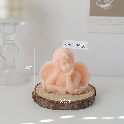 Handmade Angel Shaped Scented Aroma Soy Wax Candle