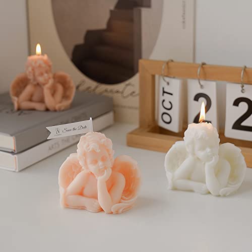 Handmade Angel Shaped Scented Aroma Soy Wax Candle