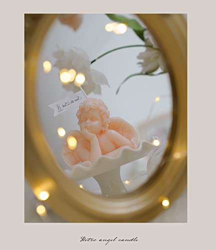 Handmade Angel Shaped Scented Aroma Soy Wax Candle