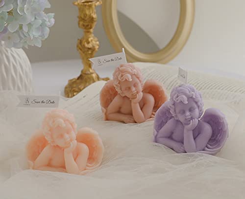 Handmade Angel Shaped Scented Aroma Soy Wax Candle