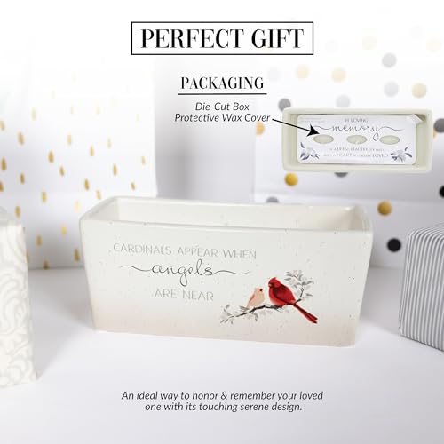 Cardinals and angels 12 oz soy wax candle