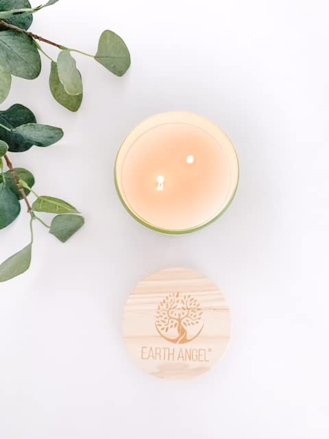 Earth Angel Vanilla Soy Candle 2-Wick 12oz