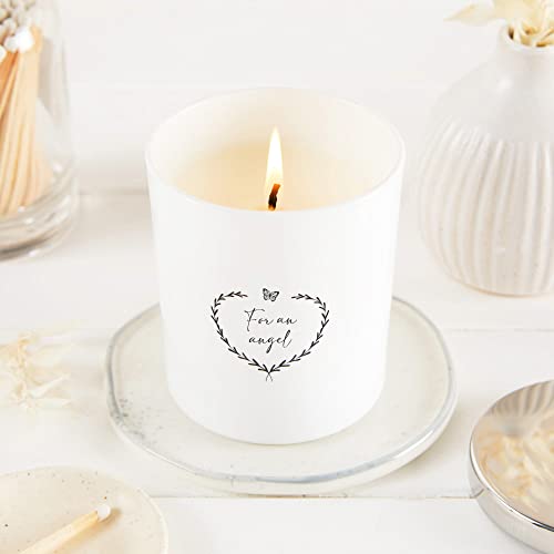 Angel & Dove Baby Loss Remembrance Candle - Sympathy Gift