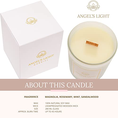 Gabriel Scented Candle: Balance, Care, & Guidance. Handmade