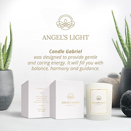Gabriel Scented Candle: Balance, Care, & Guidance. Handmade