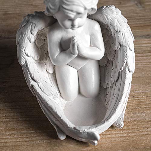 Angel Wing Tealight Holder - Home Garden Decor Statue