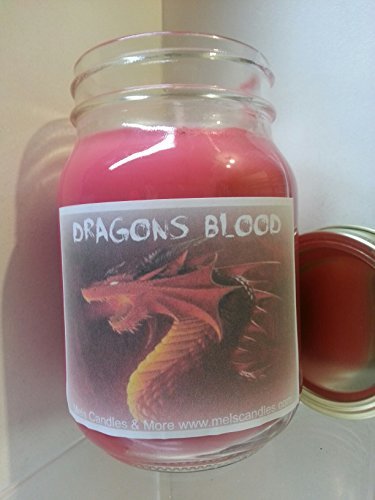 16oz Dragons Blood Soy Candle for Indoor & Outdoor