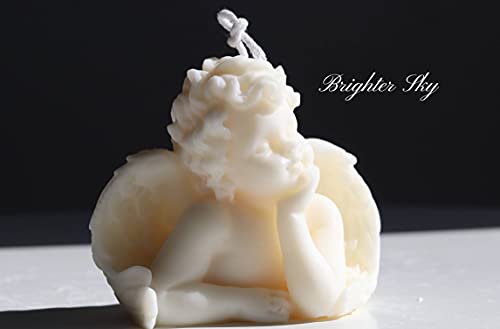 Brighter Sky Angel Candle with Natural Wax - Gift
