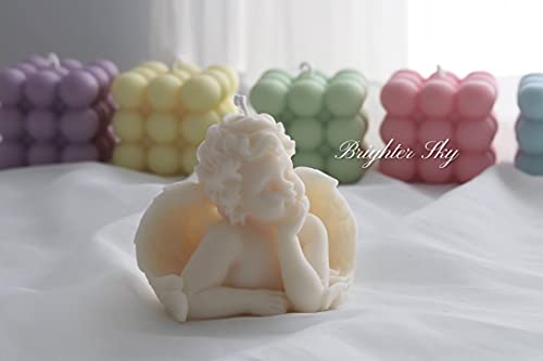 Brighter Sky Angel Candle with Natural Wax - Gift