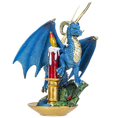 Ruth Thompson Dragon Christmas Tree Ornaments (Dragon Candle)