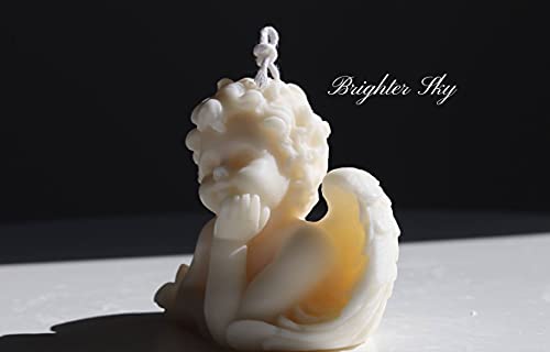 Brighter Sky Angel Candle with Natural Wax - Gift
