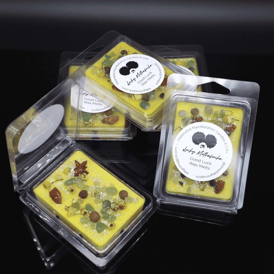 Dragons Blood Crystal Candle Gift Set for Luck