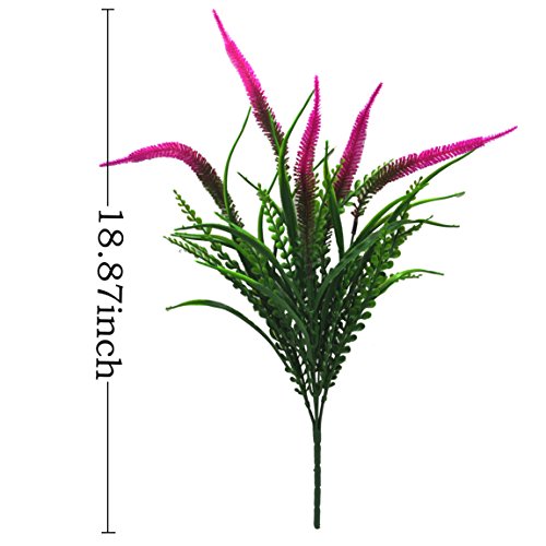 Outdoor UV Resistant Artificial Plants Flowers for Home Decor