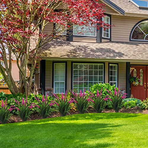 Outdoor UV Resistant Artificial Plants Flowers for Home Decor