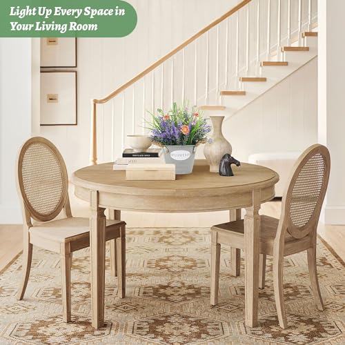 Purple Lavender Fake Plant with Pot - 10" Tall