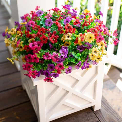 UV Resistant Artificial Flowers for Indoor & Outdoor Decor
