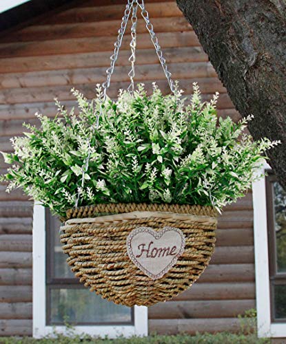 UV Resistant Artificial Lavender Shrubs for Home Garden