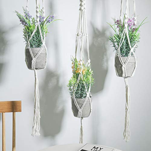 T4U 12 Inch Lavender Potted Plant (3PCS), Wedding Decor