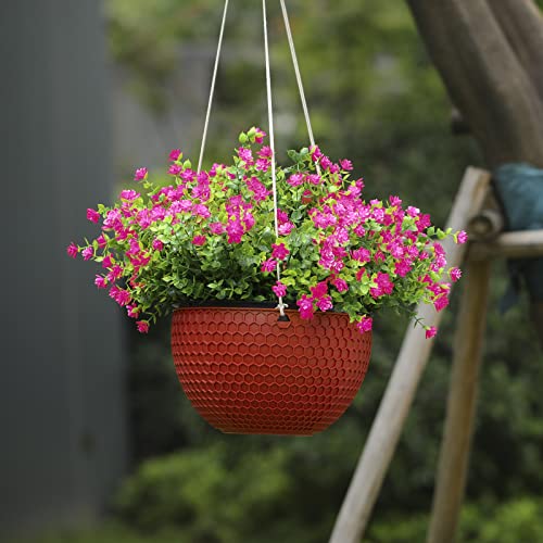 Set of 4 UV Resistant Fake Plants for Home