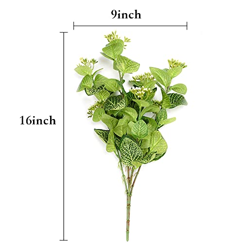 BohoSM 4pcs Artificial Flowers Greenery Jasmine for Outdoor