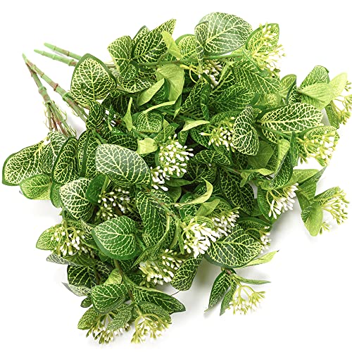 BohoSM 4pcs Artificial Flowers Greenery Jasmine for Outdoor