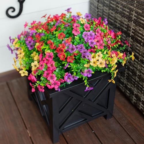 12 Bundles Realistic Daisy Fake Silk Flower Plants