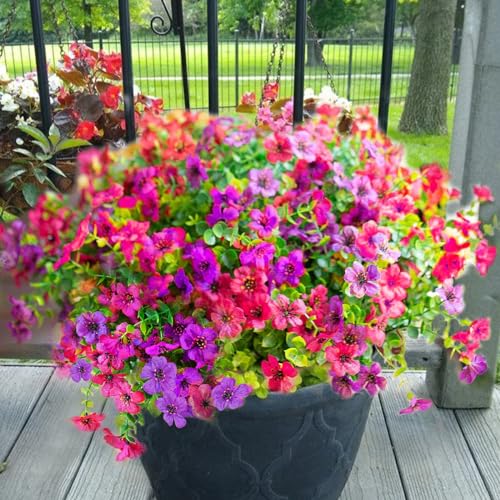 UV Resistant Artificial Flowers for Indoor & Outdoor Decor